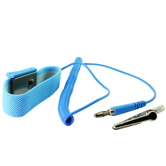 CQ-ESD-WRIST-1 Chip Quik Inc.  Anti-Static ESD Straps Grounding Cords