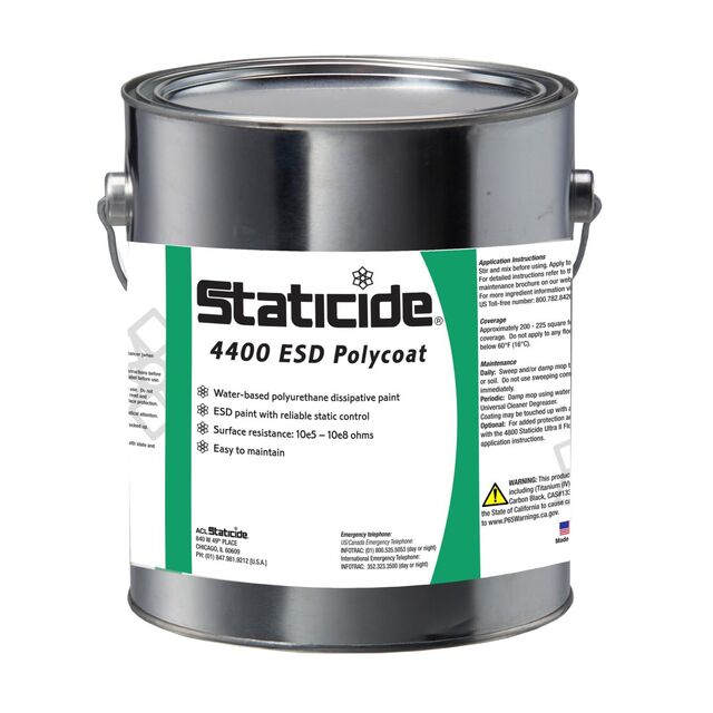 4400DG1 ACL Staticide Inc  Clean Room Treatments Cleaners Wipes