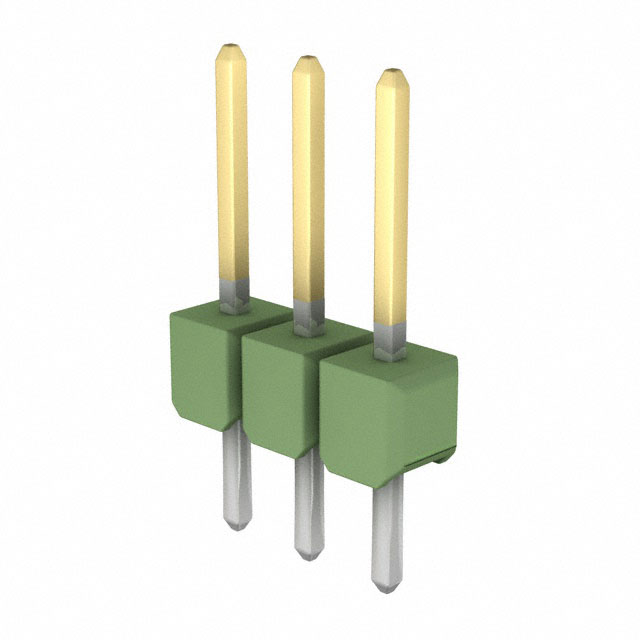 826647-3 TE Connectivity AMP Connectors  Embases à broches mâles