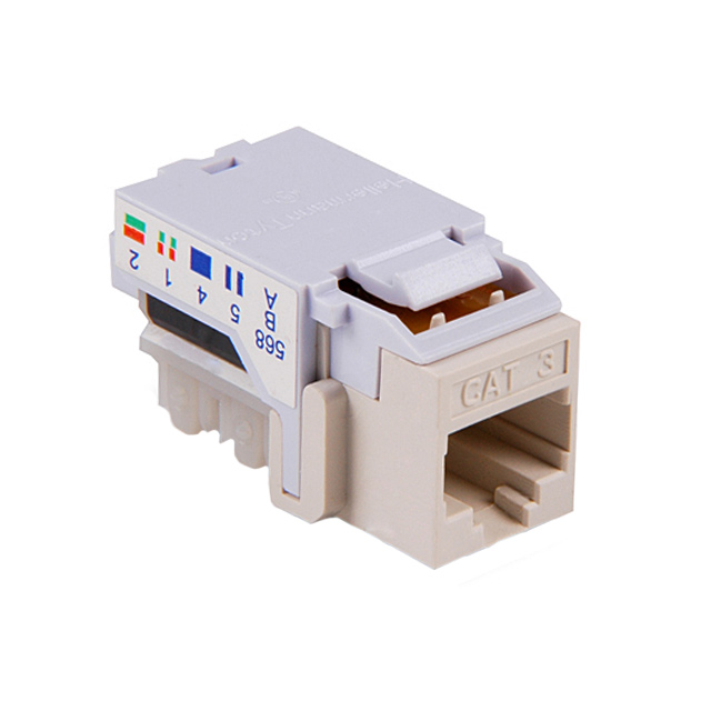 RJ11FC3-W HellermannTyton  Inserciones Keystone