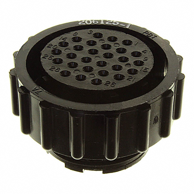 206125-1 TE Connectivity AMP Connectors  Rundsteckverbindergehäuse