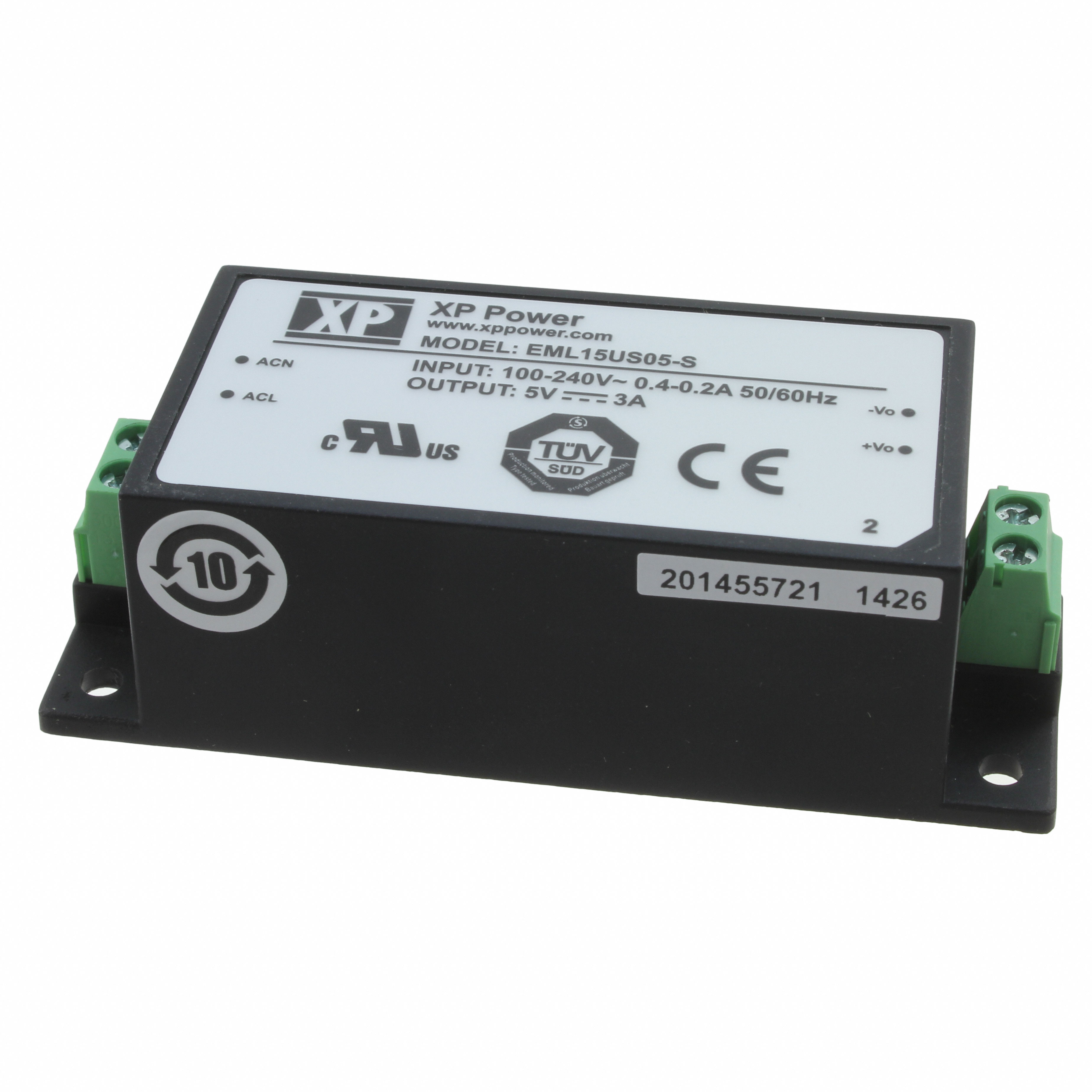 EML15US24-S XP Power  AC DC Converters