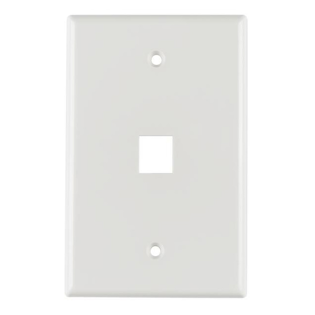 FPMSINGLE-W HellermannTyton  Cornici per placche Keystone