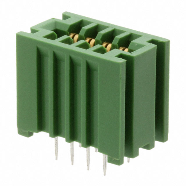 166087-4 TE Connectivity AMP Connectors  Connecteurs de bordure