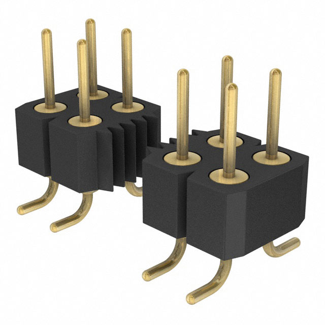450-10-256-00-106101 Preci-Dip  Headers Male Pins