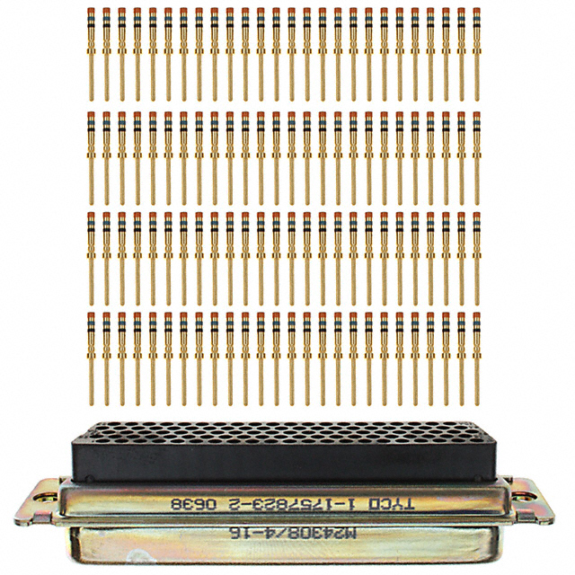 1-1757823-2 TE Connectivity Aerospace, Defense and Marine  Conjuntos de conectores D-Sub