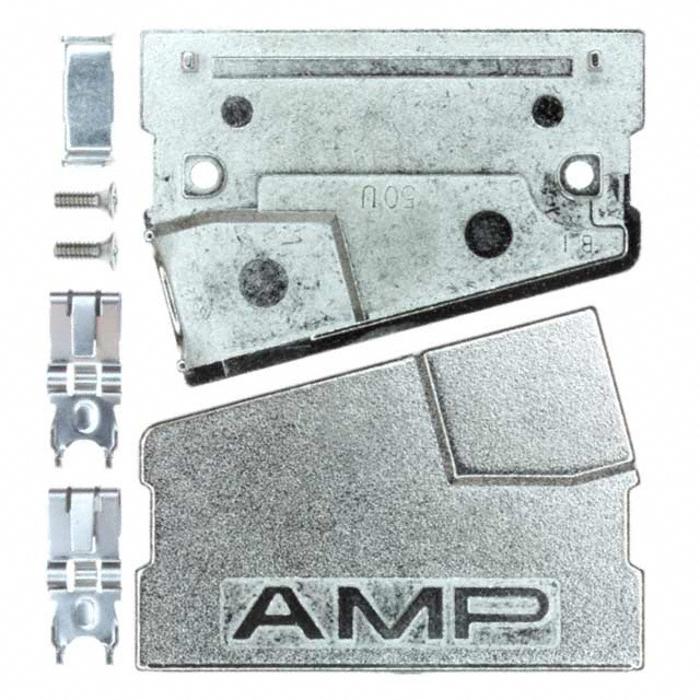 749202-3 TE Connectivity AMP Connectors  Capots de connecteurs D-Sub en forme de D