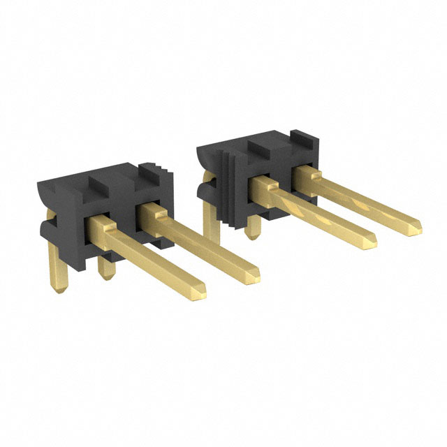 1-87233-2 TE Connectivity AMP Connectors  Headers Male Pins