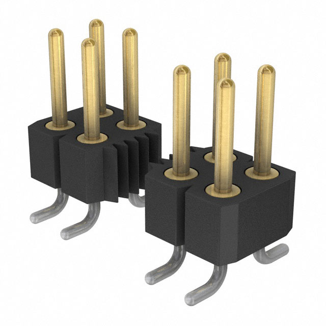 802-V3-066-30-001101 Preci-Dip  Embases à broches mâles