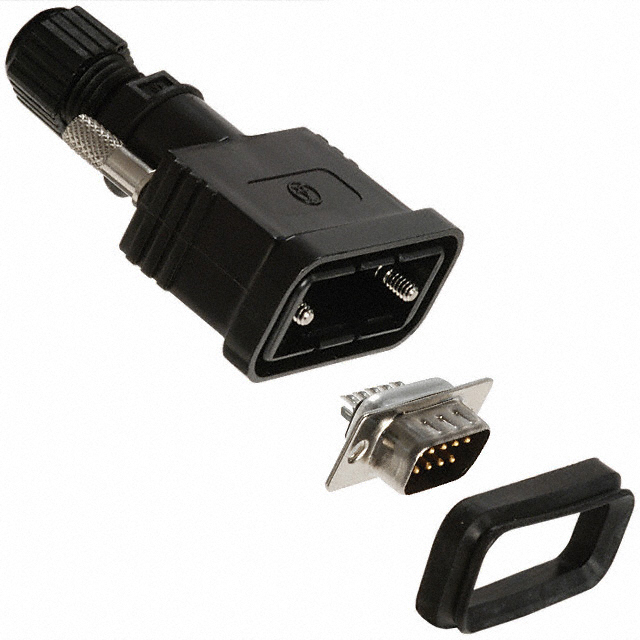 A-DS09-HOOD-WP Assmann WSW Components  D-Sub Connector Assemblies