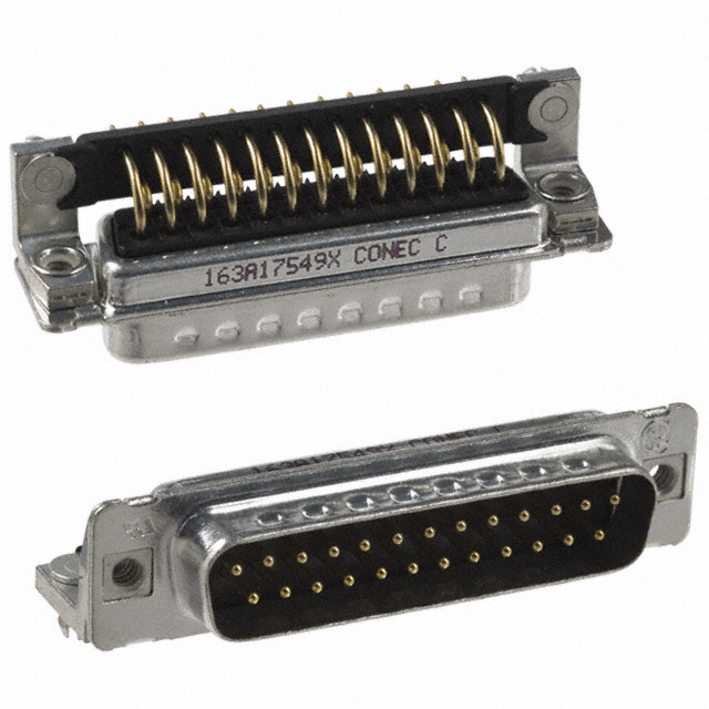 163A17549X Amphenol CONEC  D-Sub-Steckverbinderbaugruppen