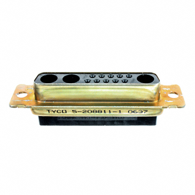 5-208811-1 TE Connectivity Aerospace, Defense and Marine  Alloggiamenti per connettori D-Sub a forma di D