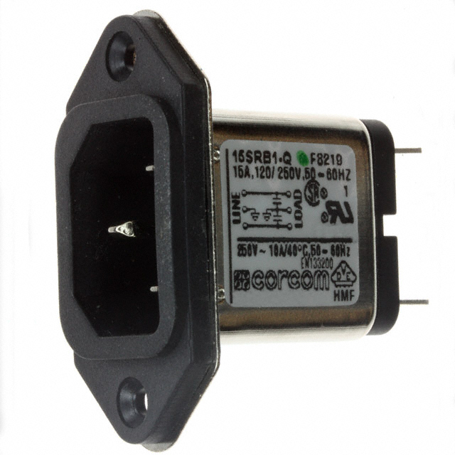 6609987-1 TE Connectivity Corcom Filters  Power Entry Modules (PEM)