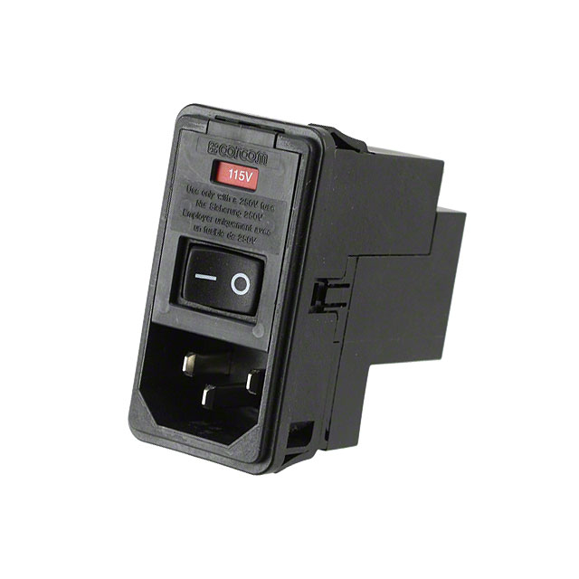 6609107-5 TE Connectivity Corcom Filters  Moduli di ingresso alimentazione (PEM)