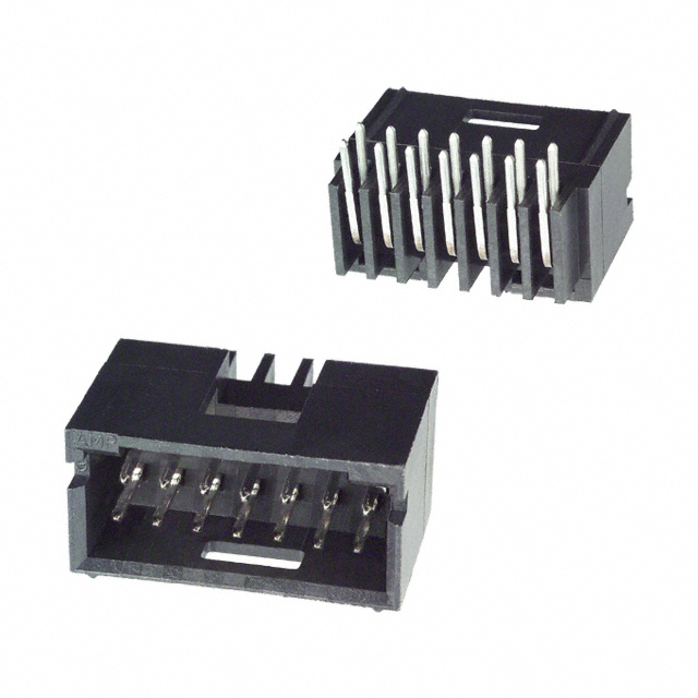 87579-4 TE Connectivity AMP Connectors  Embases à broches mâles