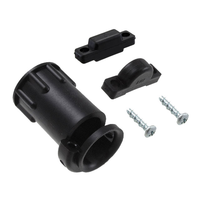 206358-6 TE Connectivity AMP Connectors  Carcasas traseras y abrazaderas de cables