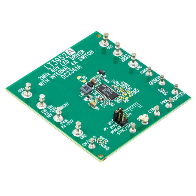 DC2361A Analog Devices Inc.  Cartes d'évaluation de pilotes LED