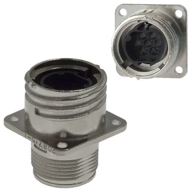 208715-1 TE Connectivity AMP Connectors  Boîtiers de connecteurs circulaires