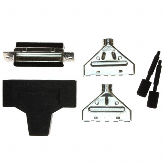 5748641-1 TE Connectivity AMP Connectors  Alloggiamenti per connettori D-Sub a forma di D