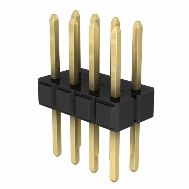 929665-02-04-I 3M  Headers Male Pins