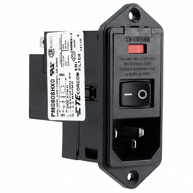 9-6609940-2 TE Connectivity Corcom Filters  Power Entry Modules (PEM)