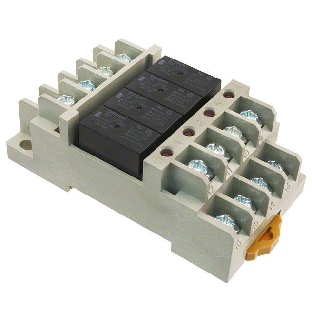 P6BF-4BND DC24 Omron Electronics Inc-EMC Div  Relay Sockets
