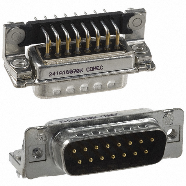 241A16070X Amphenol CONEC  D-Sub Connector Assemblies