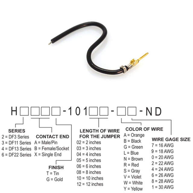 H2AXG-10105-B8 Hirose Electric Co Ltd  Assemblaggi di cavi