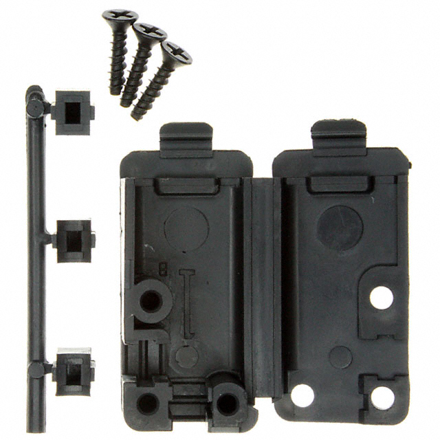 207467-2 TE Connectivity AMP Connectors  Capots de connecteurs D-Sub en forme de D