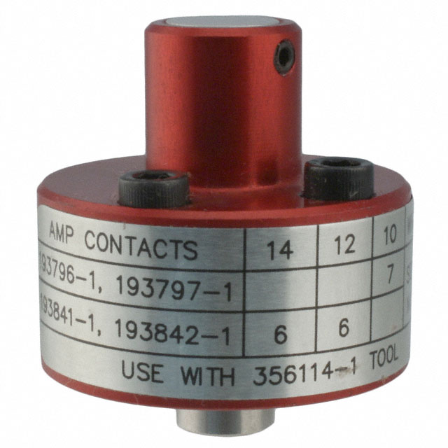 356337-1 TE Application Tooling  Crimp Heads Die Sets