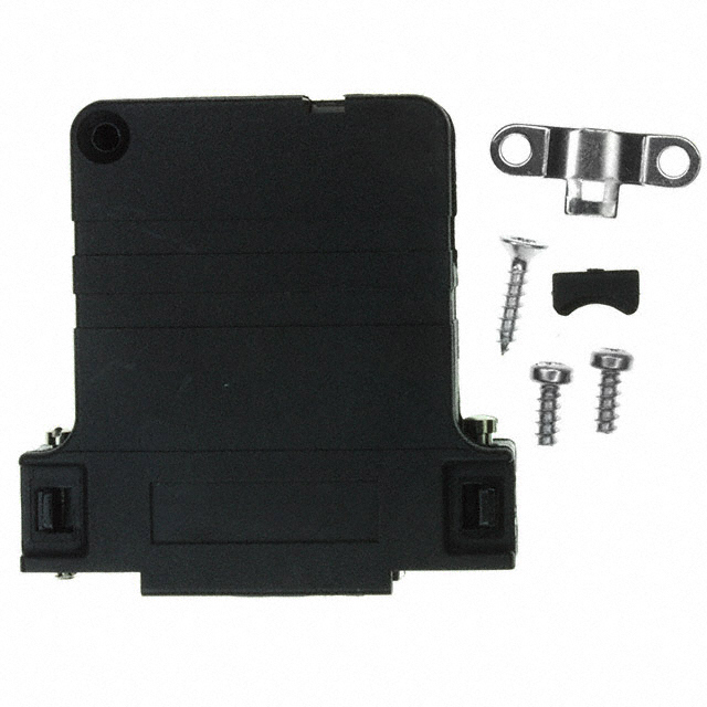 165X13439XE Amphenol CONEC  Capots de connecteurs D-Sub en forme de D