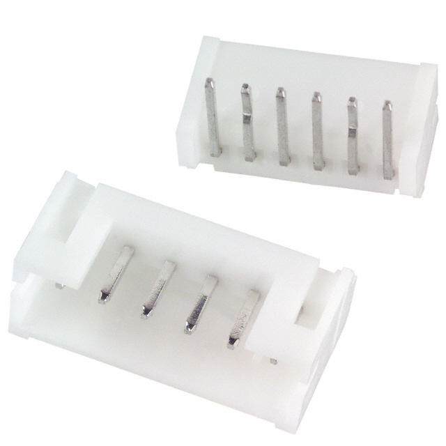 S6B-PH-K-S JST Sales America Inc.  Embases à broches mâles