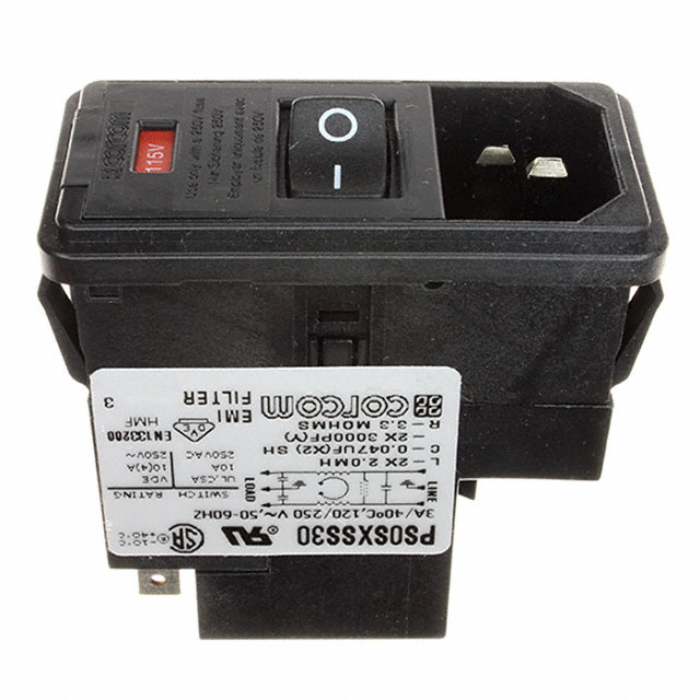 PS0SXSS30 TE Connectivity Corcom Filters  Moduli di ingresso alimentazione (PEM)