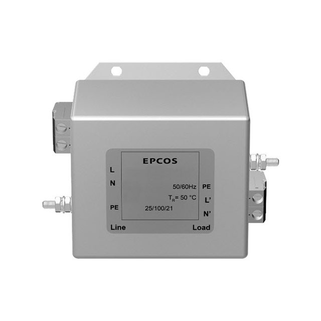 B84142A0010A166 EPCOS - TDK Electronics  Moduli di filtro di linea di alimentazione