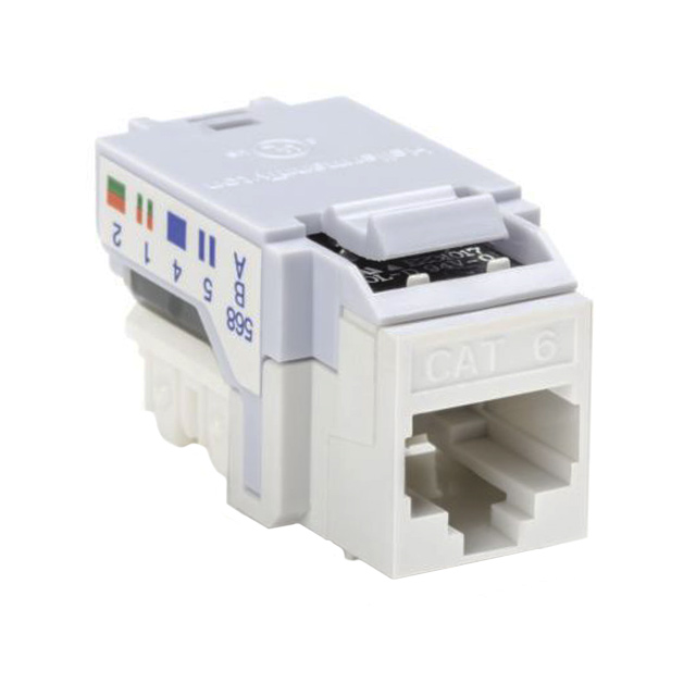 RJ45FC6-W HellermannTyton  Inserti Keystone