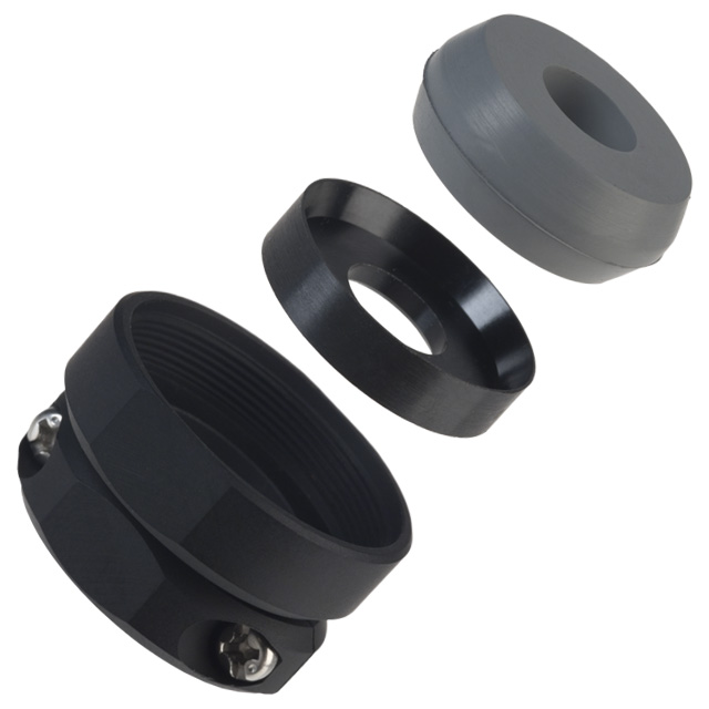 JR25WCC-10(71) Hirose Electric Co Ltd  Endgehäuse und Kabelklemmen