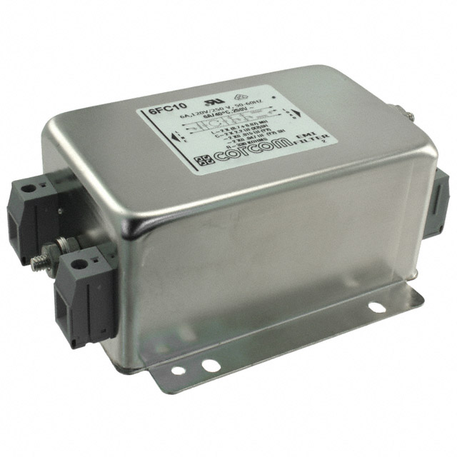 6FC10 TE Connectivity Corcom Filters  Netzfiltermodule