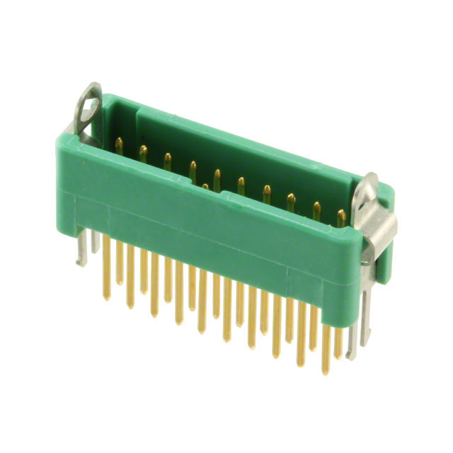 G125-MV22005L2R Harwin Inc.  Embases à broches mâles