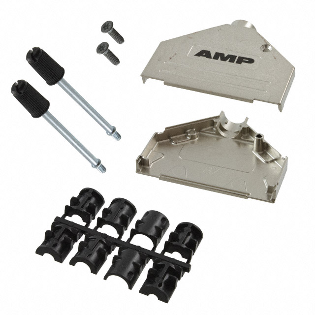 3-1478762-7 TE Connectivity AMP Connectors  Capots de connecteurs D-Sub en forme de D