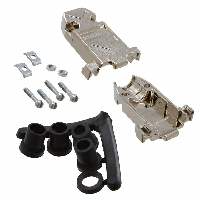 980-2000-350 ITT Cannon, LLC  Carcasas traseras para conectores D-Sub en forma de D