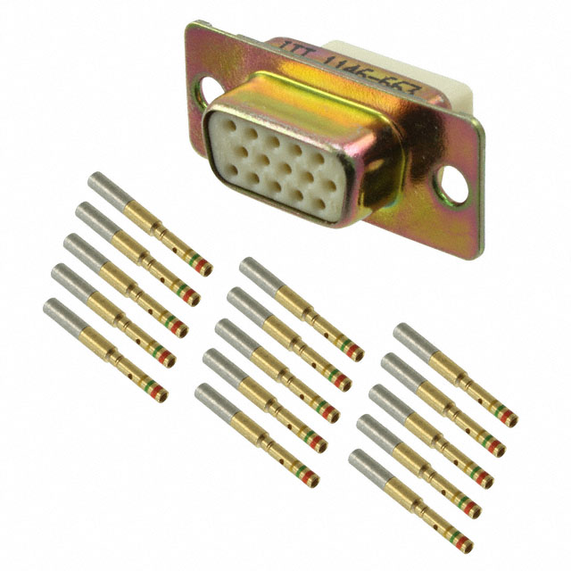 DEMA-15S ITT Cannon, LLC  Conjuntos de conectores D-Sub
