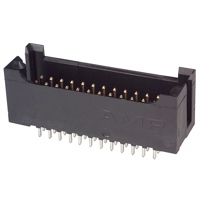 534978-4 TE Connectivity AMP Connectors  Embases à broches mâles