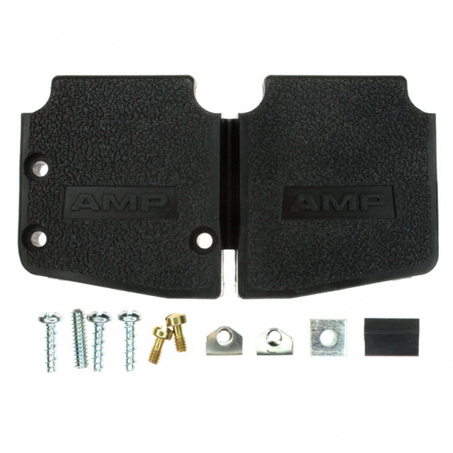 5206478-3 TE Connectivity AMP Connectors  Capots de connecteurs D-Sub en forme de D