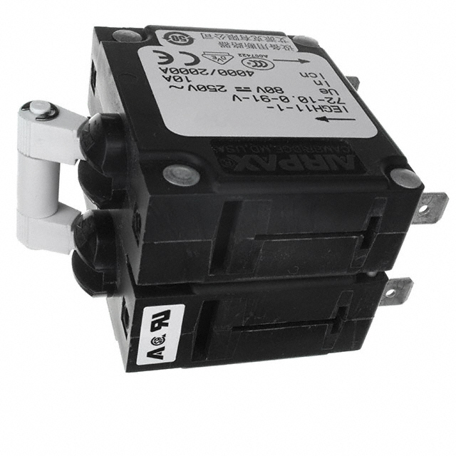 IEGH11-1-72-10.0-91-V Sensata-Airpax Disjoncteurs