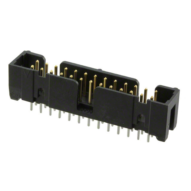 N2526-6002-RB 3M  Embases à broches mâles