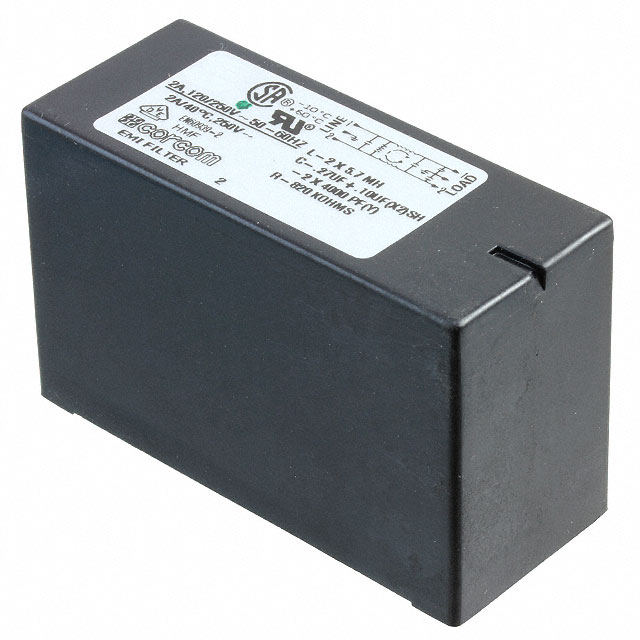 2EYP TE Connectivity Corcom Filters  Netzfiltermodule