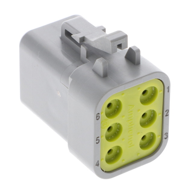 ATP06-6S-RD01 Amphenol Sine Systems Corp  Boîtiers de connecteurs rectangulaires