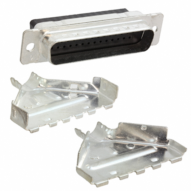 748470-1 TE Connectivity AMP Connectors  Alloggiamenti per connettori D-Sub a forma di D