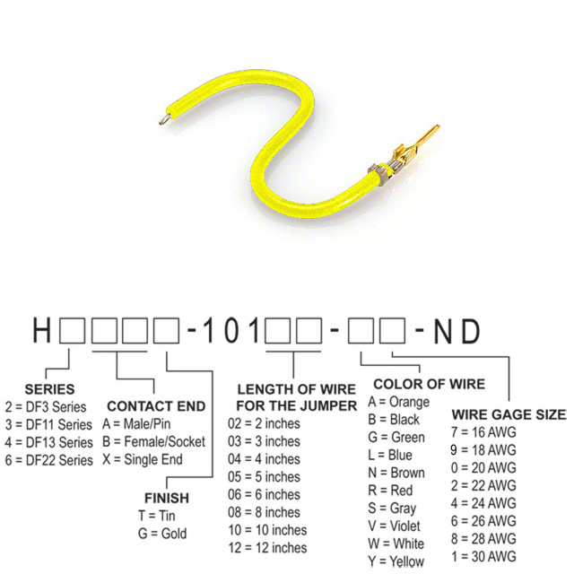 H2AXG-10112-Y6 Hirose Electric Co Ltd  Assemblaggi di cavi
