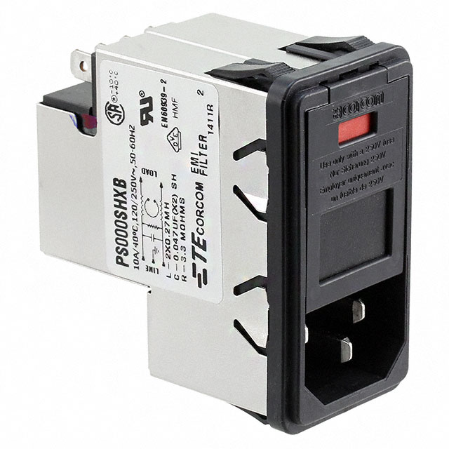 5-6609952-5 TE Connectivity Corcom Filters  Power Entry Modules (PEM)